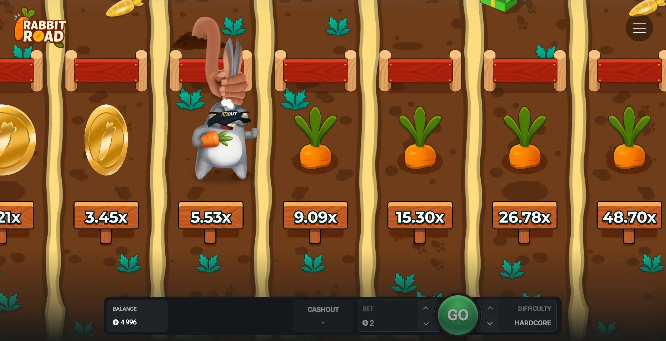 Rabbit Road Spiel